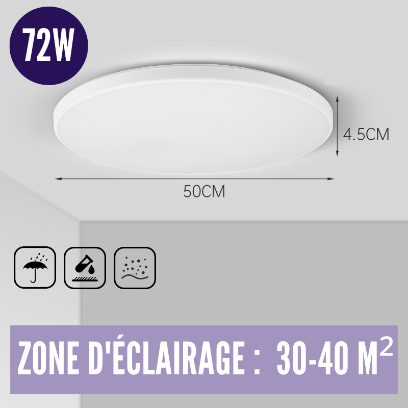 Plafonnier circulaire