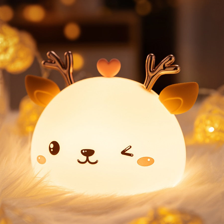 Night light for children | Deer, Rabbit, Cat 