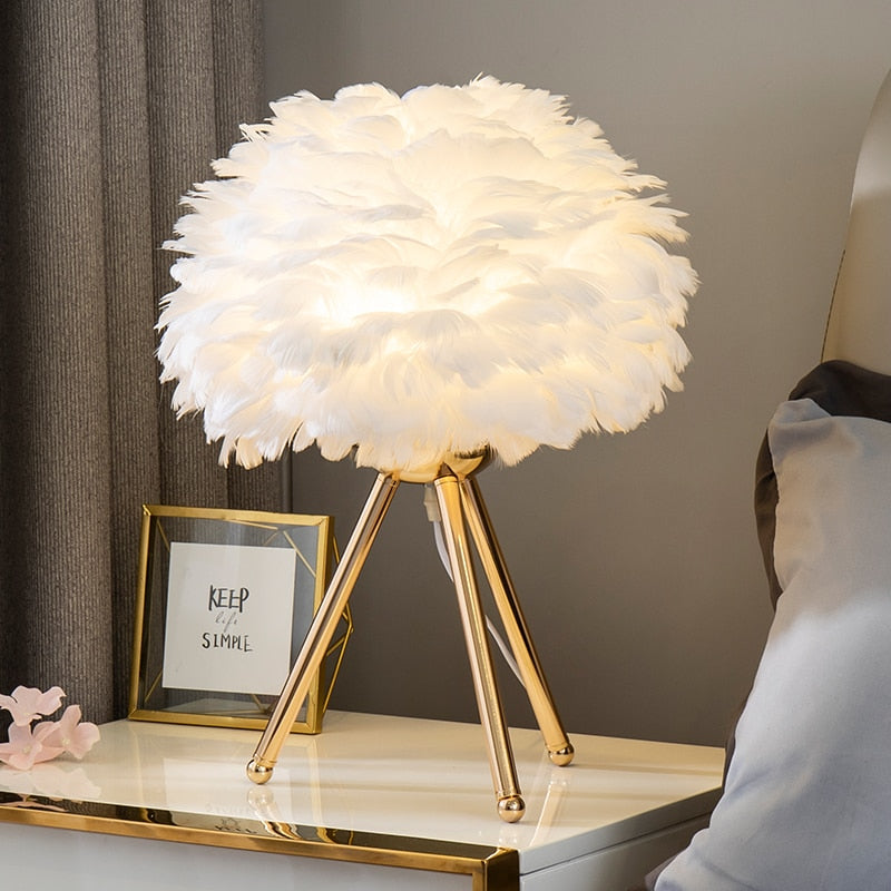 Lampe de table | Plume