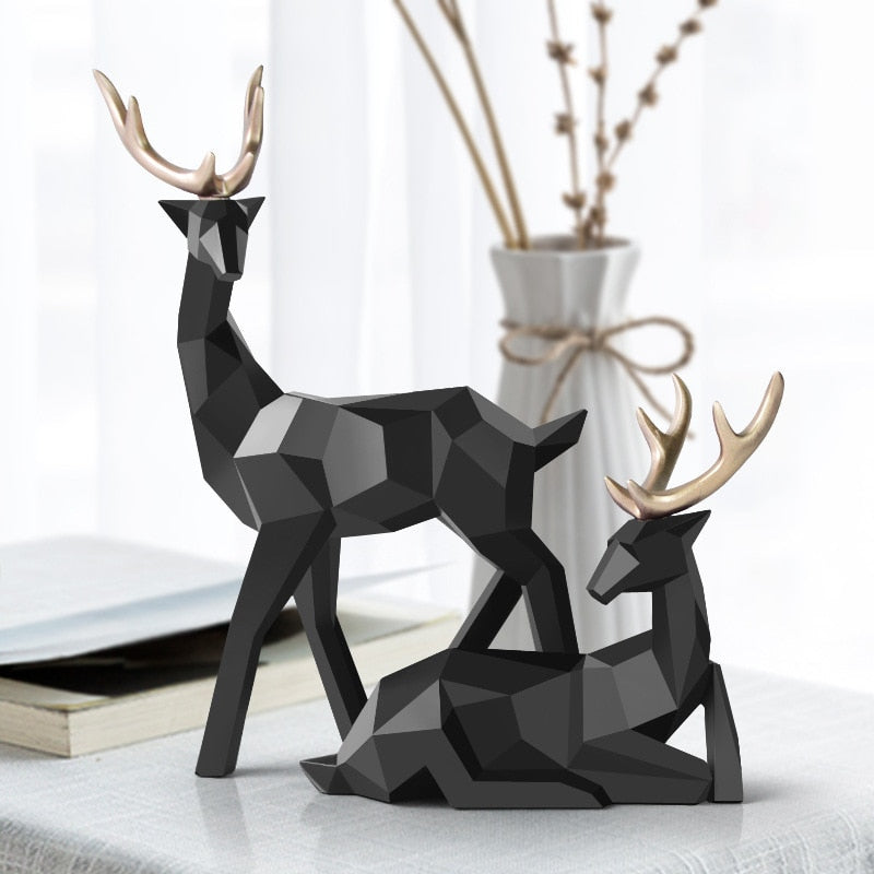 Deer statue (2 pieces)