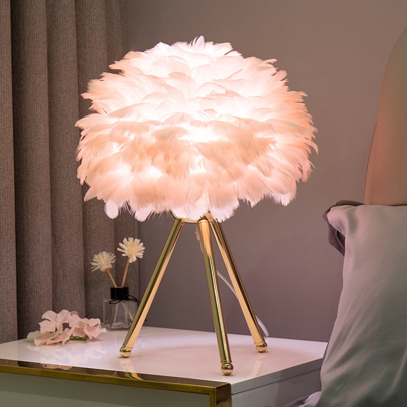 Lampe de table | Plume