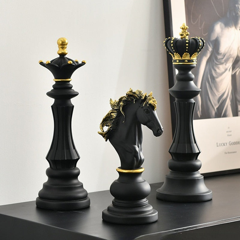 Chess Resin Decoration