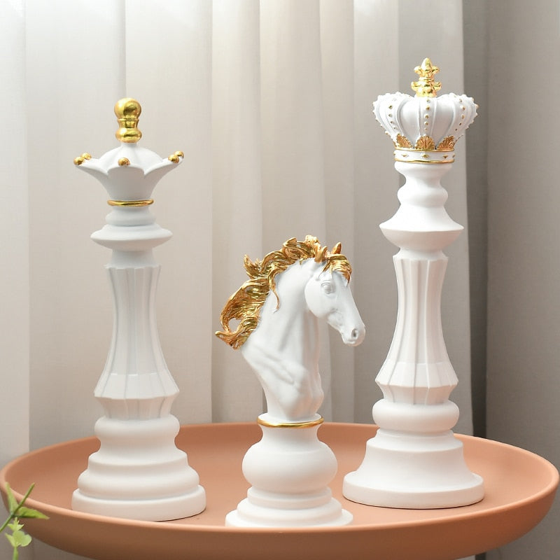 Chess Resin Decoration