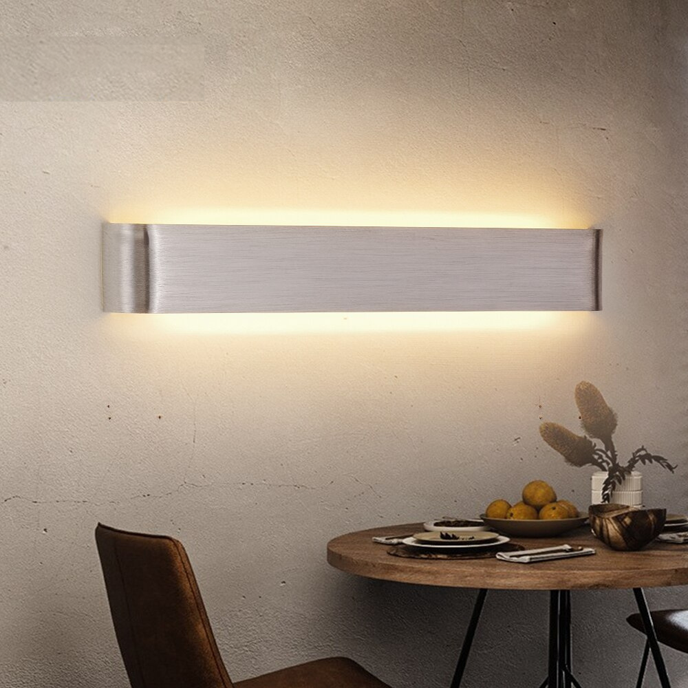 Aluminum wall light