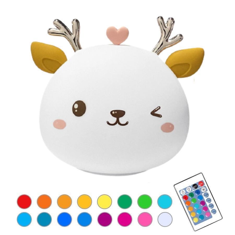 Night light for children | Deer, Rabbit, Cat 